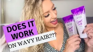 NYM CURL TALK 1ST IMPRESSIONS REVIEW//DOES IT WORK ON WAVY HAIR???