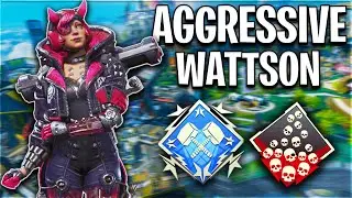 USING WATTSON AGGRESSIVELY IN APEX LEGENDS SEASON 12 | Apex Legends Season 12