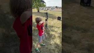 7 yr old with a perfect kill shot!! #bowhunting #younghunter #deer #bearbow