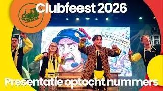 Presentatie Wagennummers Clubfeest 2026