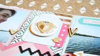 Scrapbooking Process #32: Wild & Free (Crate Paper - Journey)