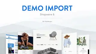 Shopware 6 - Theme | Demodaten Import