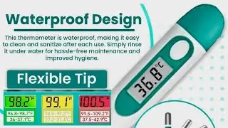 Syno Care | FLEXIBLE THERMOMETER (Quick and Gentle, Accurate unbox Tamil