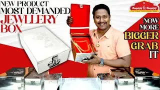 New Product Most Demanded Steel Jewellery Box Now more Bigger grab it