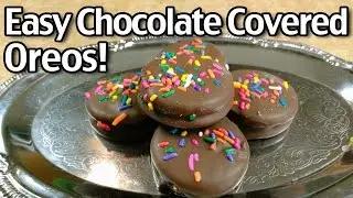 Easy Chocolate Covered Oreos!