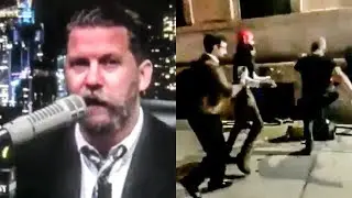 Gavin McInnes' Disgusting, Low-IQ Followers Attack Left-Wing Protestors