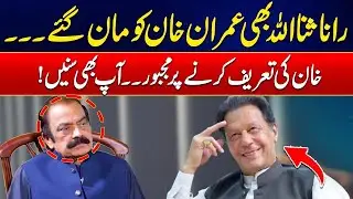 Rana Sanaullah Appreciates Imran Khan - Rana Sanaullah Big Statement In 24 Plus Podcast - 24 News HD