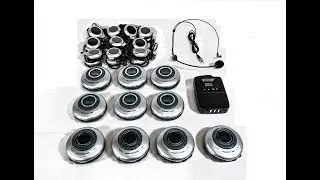 Enersound TSP Professional Portable Interpretation and Tour Guide System.