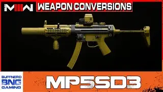 MP5SD3 (JAK DECIMATOR) - Weapon Conversion - Call Of Duty Modern Warfare III