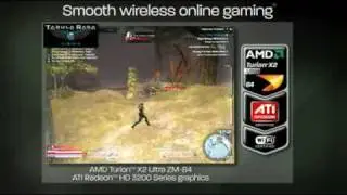 AMD Turion x2 Ultra ZM-84 + RadeonHD 3200 vs Intel Core 2 Duo P8400 + GMA4500MHD Gaming performance.