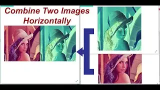 How to Combine 2 Images into 1 Image Horizontally Using Python | Image Data Augmentation 1 |