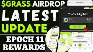 GRASS AIRDROP SEASON 2 REWARDS UPDATE - EARN OVER 100,000 POINTS DAILY (EPOCH 11)