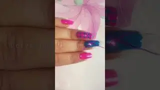 Pink tape nail art....#nailart#naildesign #shorts#viral#naillover