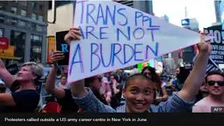Trump restores military ban on transgender people