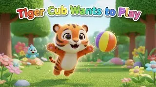 Tiger Cub Wants to Play &ndash; Nursery Rhyme, Toddler Learning, Jungle Fun, and Animal Adventure