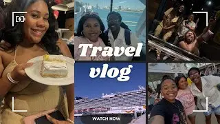 Our FIRST TIME trying NCL | Norwegian Getaway; Great Stirrup Cay | Birthday Vibes, Spa, & More