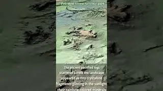 Petrified Forest #nationalpark #3dtopo #3dnature #nature