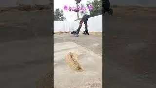 How to Spin Stop//Spin Stop on Inline skate!!! #shorts  #india #tips   #tutorial #rollerblading