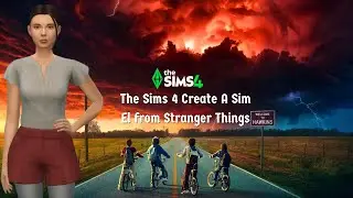The Sims 4 Create A Sim | El from Stranger Things