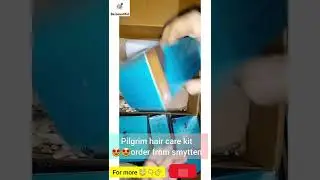 # Pilgrim hair care kit combo🤩# unboxing 🤩