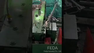 FD-206H automatic flat dies thread rolling machine for processing thread on eyebolts #machine