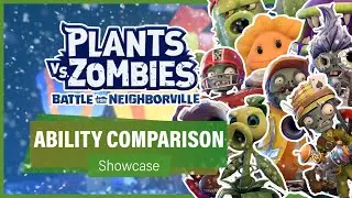Plants vs Zombies Ability Comparison - GW1 + GW2 + Battle for Neighborville (Showcase)