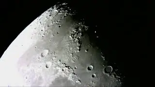 Луна в телескоп Sky-Watcher MAK 90(The Moon via telescope Sky-Watcher MAK 90)