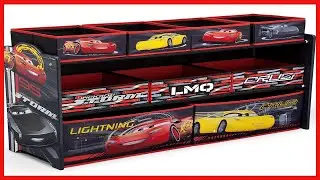 Great product -  Delta Children Deluxe 9-Bin Toy Storage Organizer, Disney/Pixar Cars
