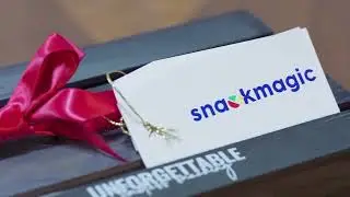 Ad released for International brand #Snackmagic.