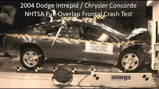 2004 Dodge Intrepid / Chrysler Concord / Chrysler 300M NHTSA Full-Overlap Frontal Crash Test