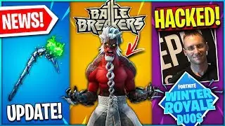 NEW Battle Breakers Skin! Winter Royale Duos LEAKED? Minty News! v11.30 & SERVERS! (Fortnite Update)