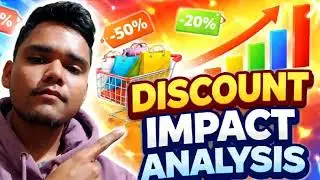 Online shopping discount impact analysis project ✌️