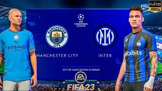 M&aacute;nchester City vS Inter  FIFA 23 pS5