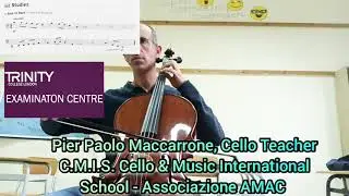 BACK TO BACH, NURSERY SLOPES EXERCISES FOR CELLO GRADE 1 #TRINITYCOLLEGE #cello #celloschool #music