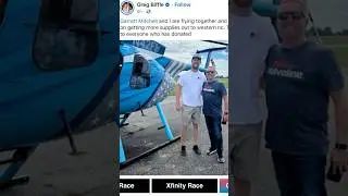 @CleetusM + Greg Biffle for Hurricane Helene relief #cleetusmcfarland #gregbiffle #hurricanehelene