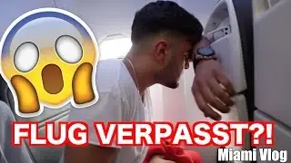 MIAMI FLUG VERPASST ?! (VLOG) |  FaxxenTV