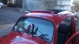 Serviço no fusca executado na Ragway por Adriano Moreira e equipe Ragway