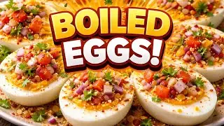 Easy Egg Snack in Minutes you can enjoy with cocktails 