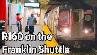 ⁴ᴷ⁶⁰ R160 Test Train on the Franklin Shuttle
