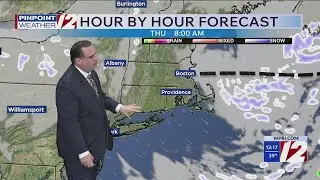 WPRI 12 Weather Forecast for 2/11/26:  Dry and breezy today
