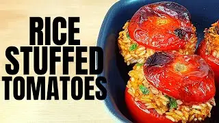 Italian Rice Stuffed Tomatoes Easy Recipe - How To Make 