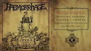 HAEMORRHAGE - Scalpels, scissors and other forensick instruments