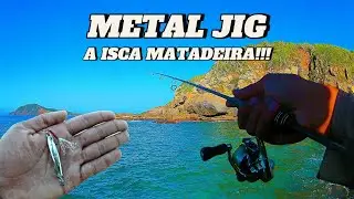 QUER PEGAR PEIXE? USE ESSA ISCA! METAL JIG A ISCA MATADEIRA! PESCARIA ULTRA LIGHT rockfishing.