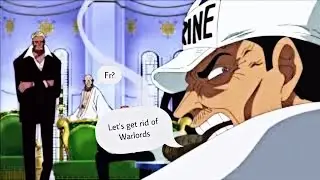 When the world government got rid of the warlords! | One Piece Skit