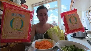 Golden Bihon Cornstarch Sticks Noodles Recipe - Filipino Stir-Fried Noodles Dish