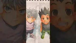 HxH Gon and Killua Fan Art!!