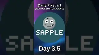 Daily Pixel art - Day 3.5 - @Sapple_Bottom_jeanz