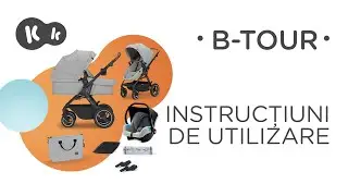 Cărucior pentru copii 3 în 1 B-TOUR Kinderkraft | Instrucțiuni de utilizare
