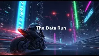 The Data Run  Fast Cyberpunk Synthwave Anthem High Speed Chase Music