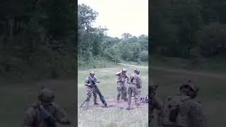 Teamwork in mortar training #shorts #military